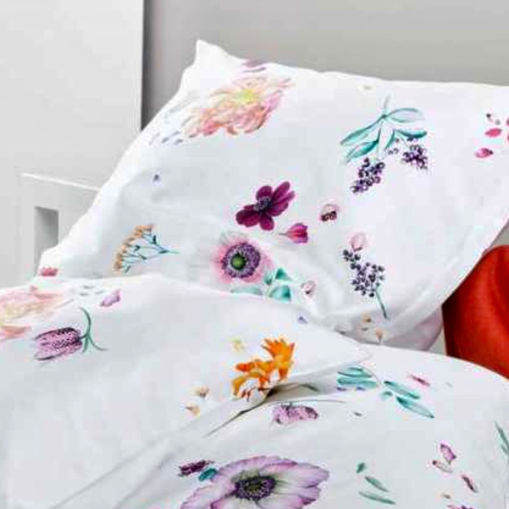 Schlossberg of Switzerland 🇨🇭 Floral Euro sham NIP
